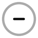 پیش‌نمایش فایل minus-circle-9533185 از پک رابط کاربری