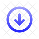 پیش‌نمایش فایل arrow-circle-down-9870265 از پک رابط کاربری 5