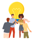 پیش‌نمایش فایل business-people-working-together-on-a-creative-idea-5204811 از پک کسب و کار