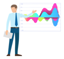 پیش‌نمایش فایل businessman-presenting-statistical-data-of-business-5204823 از پک کسب و کار