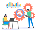 پیش‌نمایش فایل employee-working-on-data-analytics-5204810 از پک کسب و کار