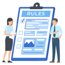 پیش‌نمایش فایل colleagues-discuss-business-rules-5208128 از پک کسب و کار