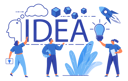 پیش‌نمایش فایل startup-team-working-on-idea-5208140 از پک کسب و کار