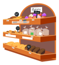 پیش‌نمایش فایل bakery-department-in-supermarket-5214697 از پک خرید