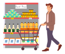 پیش‌نمایش فایل man-doing-grocery-shopping-5214733 از پک خرید