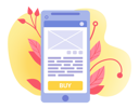 پیش‌نمایش فایل online-shopping-application-5214707 از پک خرید