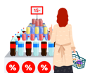 پیش‌نمایش فایل woman-buying-cold-beverages-5214725 از پک خرید