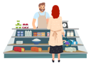 پیش‌نمایش فایل woman-buying-fresh-dairy-product-5214705 از پک خرید
