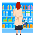 پیش‌نمایش فایل woman-doing-grocery-shopping-at-supermart-5214732 از پک خرید