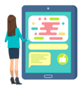 پیش‌نمایش فایل woman-using-smartphone-5214709 از پک خرید