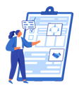 پیش‌نمایش فایل woman-looking-at-checklist-5207647 از پک کسب و کار