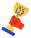 پیش‌نمایش فایل first-place-prize-5214424 از پک دست‌های رنگارنگ