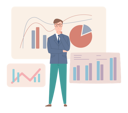 پیش‌نمایش فایل analytics-by-businessman-5224375 از پک فعالیت‌های کسب‌وکار