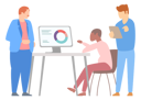 پیش‌نمایش فایل business-team-working-on-analytics-5224350 از پک فعالیت‌های کسب‌وکار