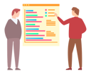 پیش‌نمایش فایل businessmen-discussing-about-analytics-report-5224380 از پک فعالیت‌های کسب‌وکار