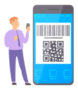 پیش‌نمایش فایل man-paying-money-via-qr-code-5224387 از پک فعالیت‌های کسب‌وکار