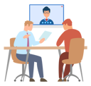 پیش‌نمایش فایل online-business-meeting-5224366 از پک فعالیت‌های کسب‌وکار