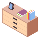 پیش‌نمایش فایل books-on-drawers-5214727 از پک ایزومتریک