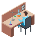 پیش‌نمایش فایل scientist-research-in-laboratory-5214738 از پک ایزومتریک
