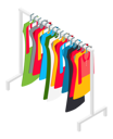 پیش‌نمایش فایل stand-with-clothes-and-costumes-5214740 از پک ایزومتریک
