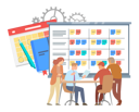 پیش‌نمایش فایل business-people-working-on-project-planning-5224296 از پک افراد کسب‌وکار