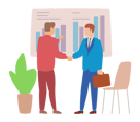 پیش‌نمایش فایل businessman-presenting-analytics-graph-5224278 از پک افراد کسب‌وکار