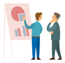 پیش‌نمایش فایل manager-presenting-statistical-report-5224282 از پک افراد کسب‌وکار