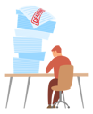 پیش‌نمایش فایل work-deadline-5224289 از پک افراد کسب‌وکار