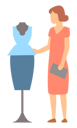 پیش‌نمایش فایل lady-chooses-dress-or-skirt-5224233 از پک خرید