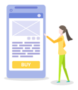 پیش‌نمایش فایل woman-doing-online-shopping-5224232 از پک خرید