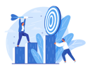 پیش‌نمایش فایل business-woman-aiming-towards-target-5226371 از پک فعالیت‌های کسب‌وکار