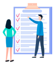 پیش‌نمایش فایل people-work-with-checklist-planning-5226398 از پک فعالیت‌های کسب‌وکار