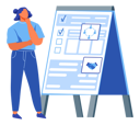 پیش‌نمایش فایل woman-looking-at-checklist-5226420 از پک فعالیت‌های کسب‌وکار