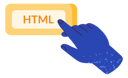 پیش‌نمایش فایل html-programmer-5226431 از پک دست‌های رنگارنگ