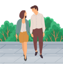 پیش‌نمایش فایل couple-walking-together-5271667 از پک فعالیت پارک