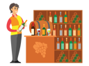 پیش‌نمایش فایل wine-seller-5623747 از پک سوپرمارکت