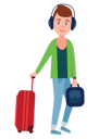 پیش‌نمایش فایل male-tourist-with-suitcase-5623752 از پک افراد مسافر