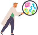 پیش‌نمایش فایل biologist-studies-microorganisms-5644224 از پک دانشمند