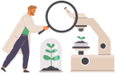 پیش‌نمایش فایل biologist-studies-plant-5644199 از پک دانشمند