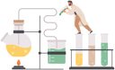 پیش‌نمایش فایل man-researcher-in-chemical-lab-5644208 از پک دانشمند