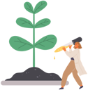 پیش‌نمایش فایل scientist-dropping-chemical-on-plant-5644253 از پک دانشمند