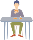 پیش‌نمایش فایل man-playing-game-with-cards-in-his-hand-5644351 از پک خانواده و دوستان