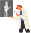 پیش‌نمایش فایل female-doctor-looking-at-x-ray-5647699 از پک تحقیق و تحلیل