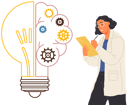پیش‌نمایش فایل laboratory-assistant-works-with-business-creative-plan-create-idea-of-new-project-planning-startup-5647716 از پک تحقیق و تحلیل