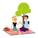 پیش‌نمایش فایل couple-enjoying-picnic-5642255 از پک عشق