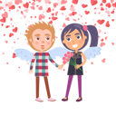 پیش‌نمایش فایل couple-with-wings-5642251 از پک عشق