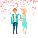 پیش‌نمایش فایل newly-married-couple-5642244 از پک عشق