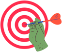 پیش‌نمایش فایل aiming-towards-goal-5642933 از پک دست‌های رنگارنگ