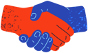 پیش‌نمایش فایل business-partnership-handshake-5642903 از پک دست‌های رنگارنگ