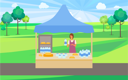 پیش‌نمایش فایل bakery-food-stall-8706988 از پک فروشگاه محلی